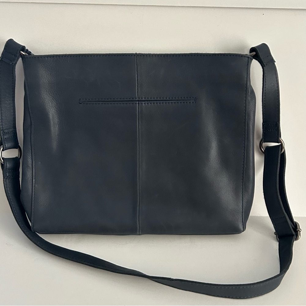 The Sak Blue Leather Purse - Picture 3 of 7